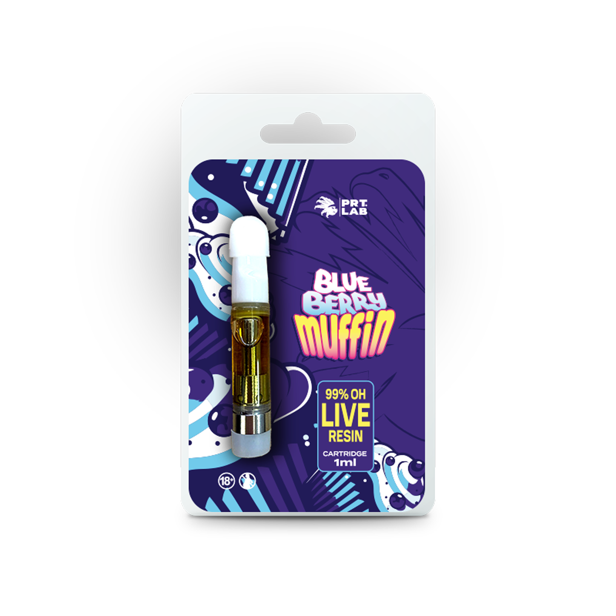 PRT LAB Live Resin Kartuschen 99 % OH 1 ML