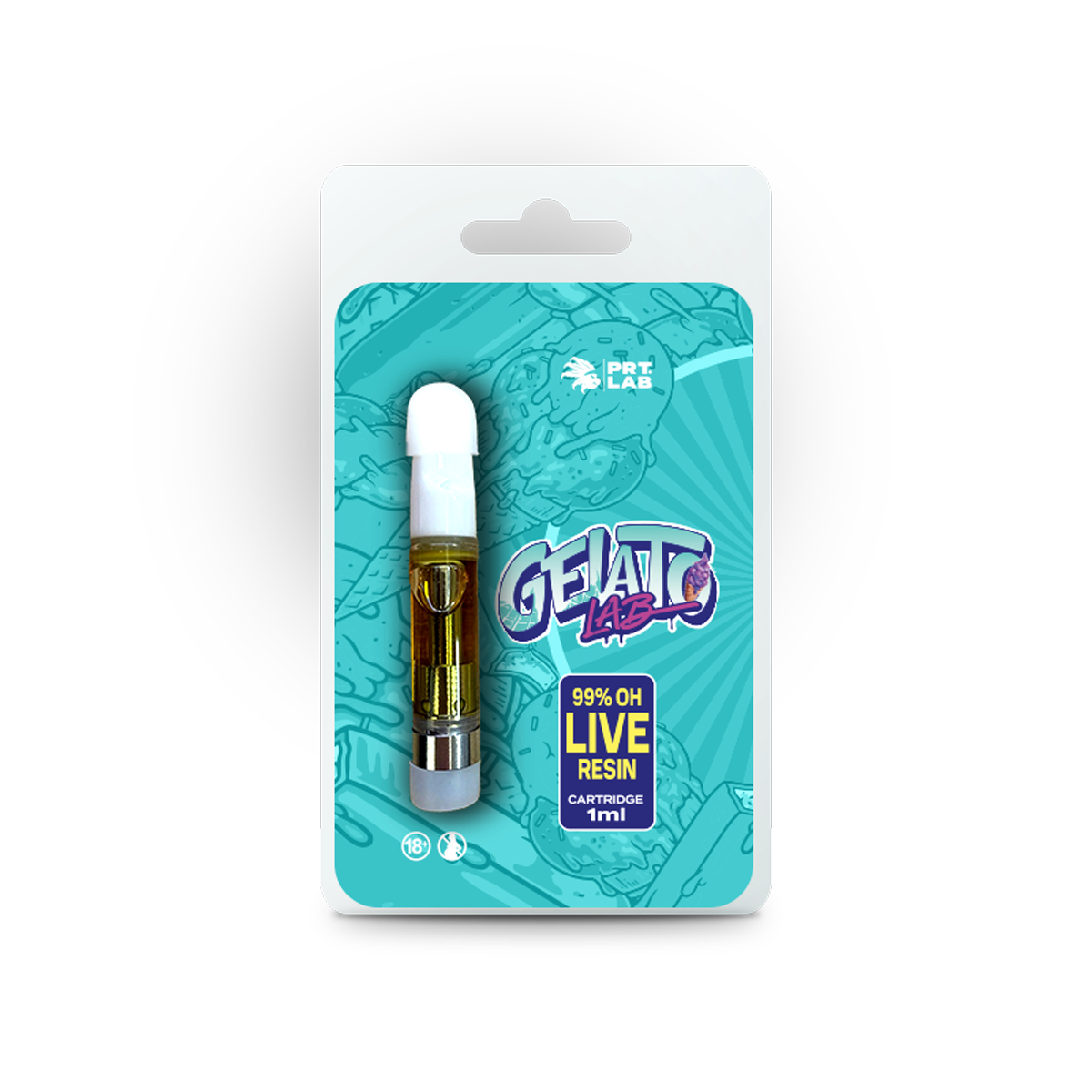 PRT LAB Live Resin Kartuschen 99 % OH 1 ML
