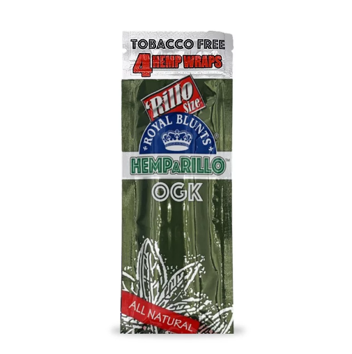 Blunts unfilled with OGK hemp flavor 4 pcs.