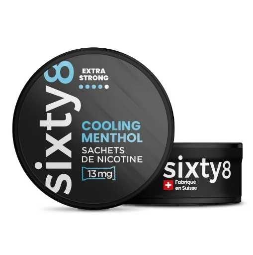 Sixty8 SNUS NICOTINE MENTHOL 1 piece.