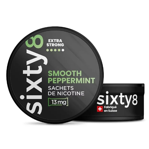 Sixty8 SNUS NICOTIN PEPPERMINT 1 piece.