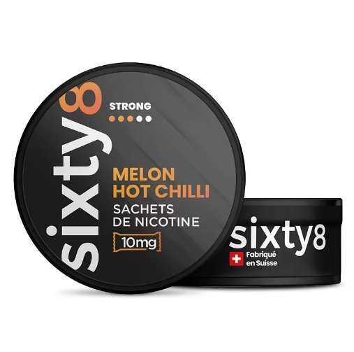 Sixty8 SNUS MELON HOT CHILLI 1 piece.