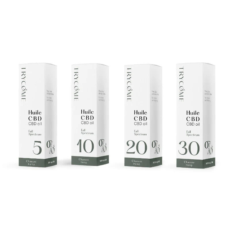 CBD-Öle Volles Spektrum 10ML 5%-30% CBD