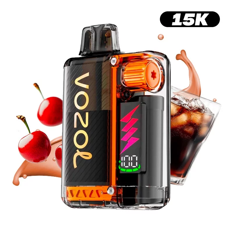 Wiederaufladbare Puff 15K Vozol Kirsche Cola