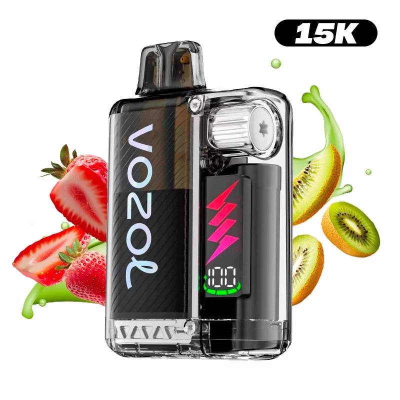 Wiederaufladbare Puff 15K Vozol Erdbeere Kiwi