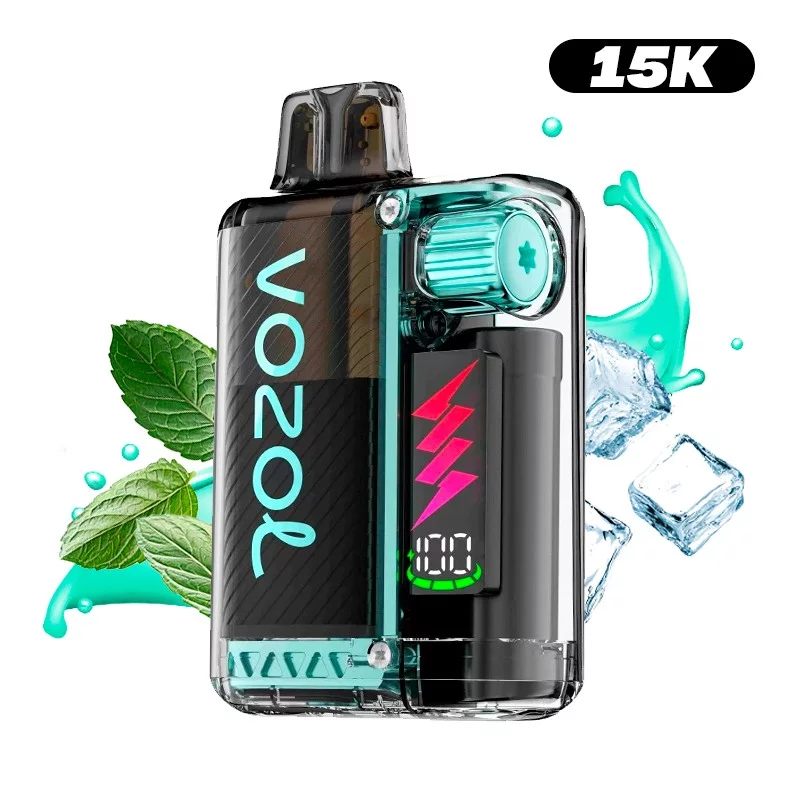 Wiederaufladbare Puff 15K Vozol Frische Minze