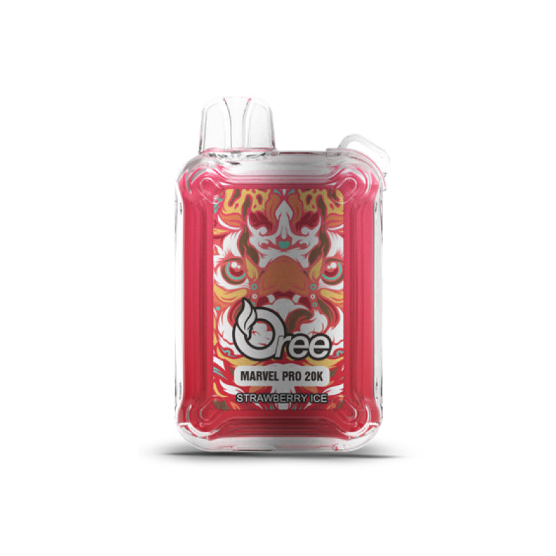 PUFF STRAWBERRY ICE 25K NICOTINE MARVEL OREE
