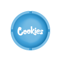 COOKIES ASHTRAY, Color: Albastru (silicon)