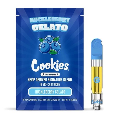 HUCKLEBERRY GELATO INFUSED CARTRIDGE COOKIES