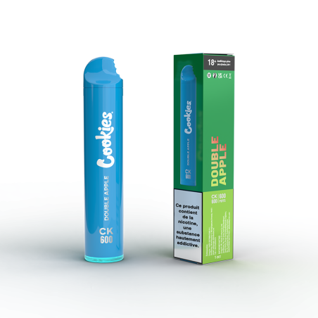 Double Apple 600 puffs nicotine cookies
