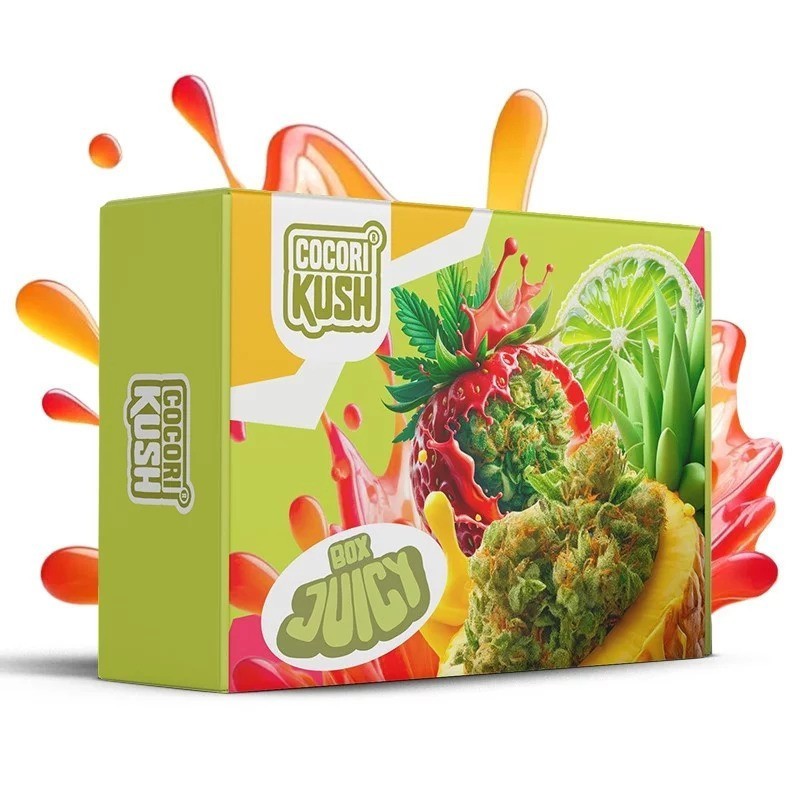 JUICY BOX 8 CBD FLOWERS COCORIKUSH