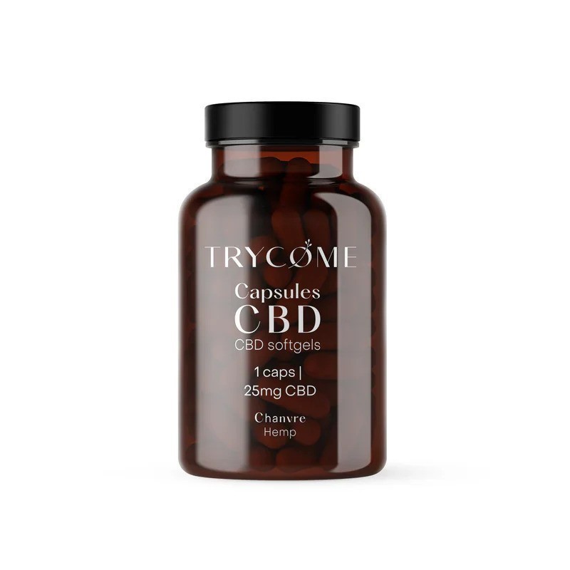 CBD KAPSEL 5% 25MG - TRYCOME