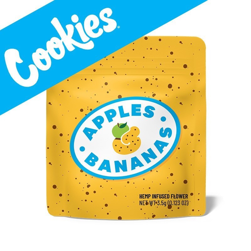 APPLES AND BANANAS INFUSED BLÜTE COOKIES