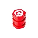 LARGE STACKABLE JAR V2 COOKIES®, Color: Rouge