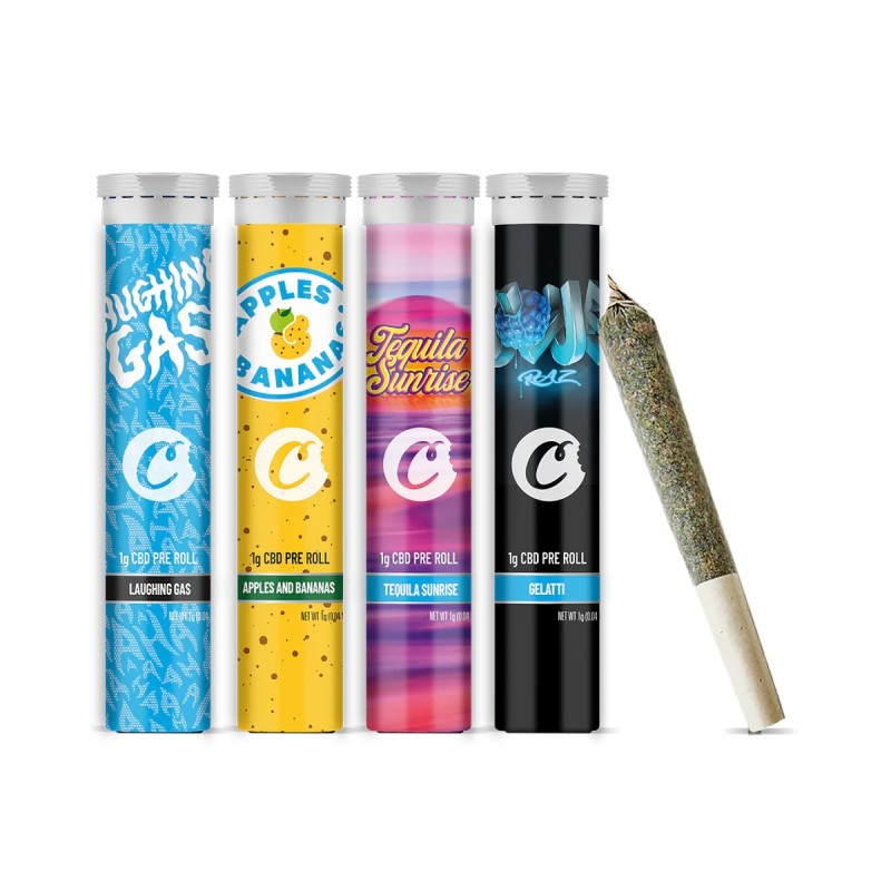 PACK PRE-ROLL CBD COOKIES X4
