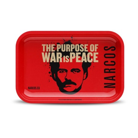 Small rolling board NARCOS red