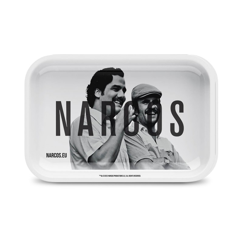 KLEINES WEISSES NARCOS ROLLING TRAY