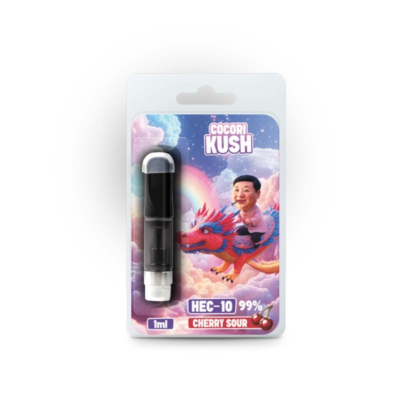HEC-10 cartridge, 1 mL, sour cherry, 99%