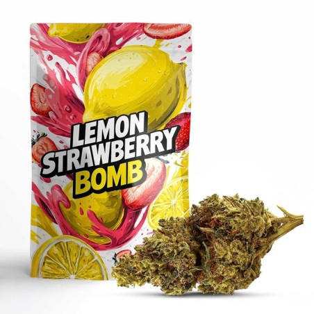 LEMON STRAWBERRY BOMB BLÜTE THCA