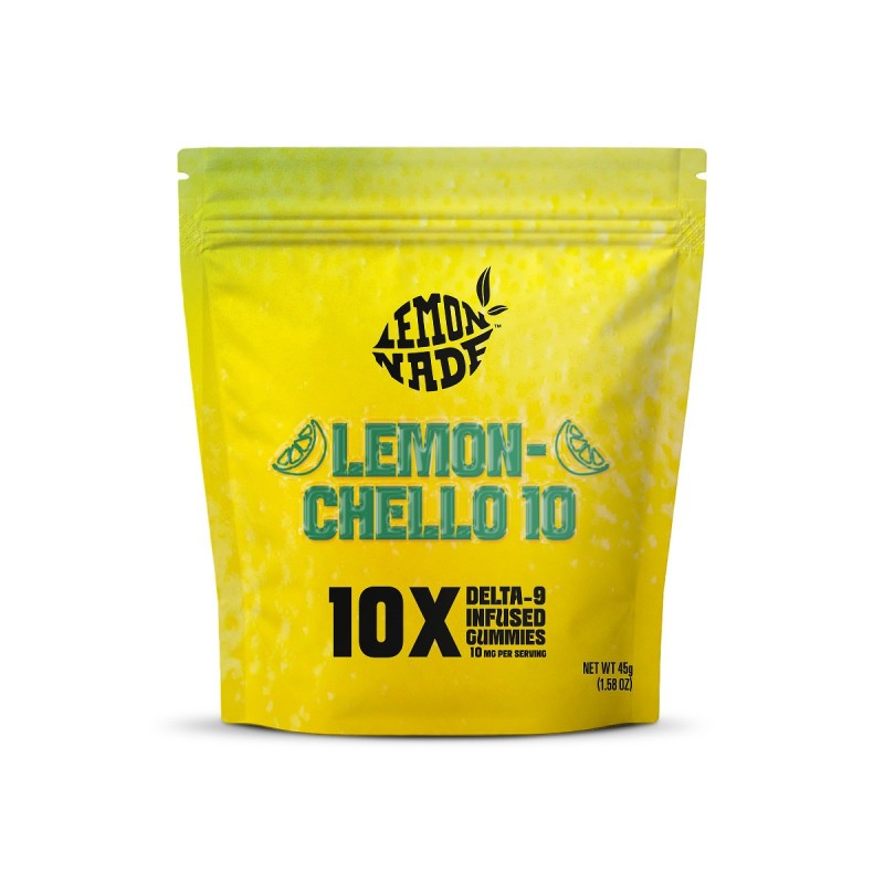 Lemonchello-10 Delta-9 THC Gummies Lemonade x Cookies
