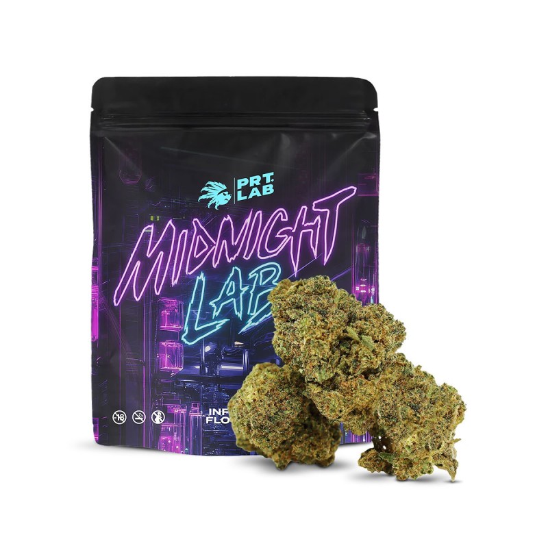 MIDNIGHT LAB Blüte Delta-10 60% PRT LAB® | Premium-Blüte