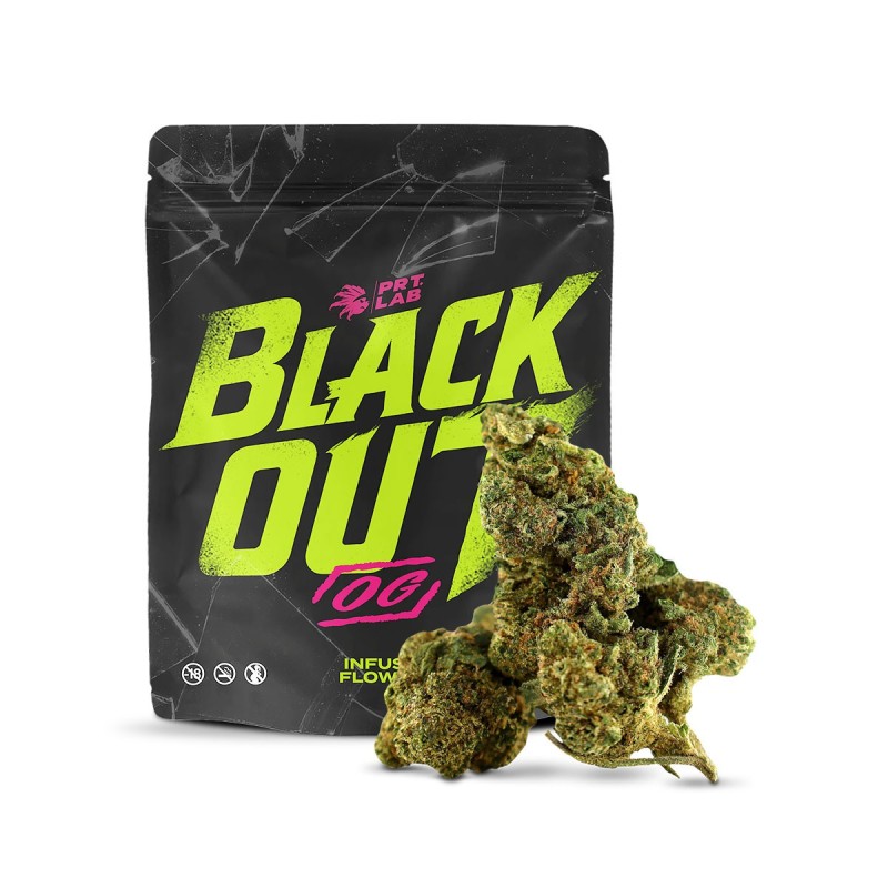 BLACK OUT OG Delta-10 60% PRT LAB® | Premium-Blüte | Sixty8