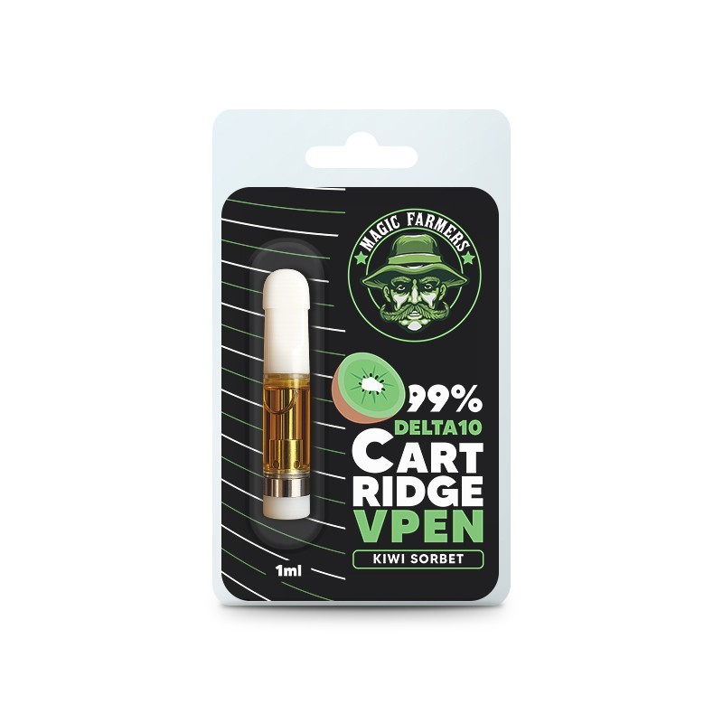 Kartusche 1 ml 99% Delta-10 Kiwi Sorbet | Sixty8