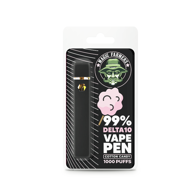 Puff 2 ML 99 % Delta-10 Cotton Candy | Zuckerwatte-Geschmack