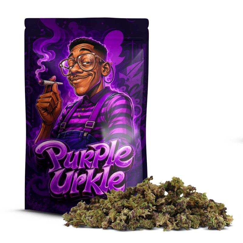 Purple Urkle small buds 50% DELTA 10 Blüte | Sixty8