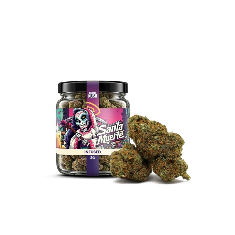 Santa Muerte D10 Cocorikush – Starke Infused Blüte | Sixty8