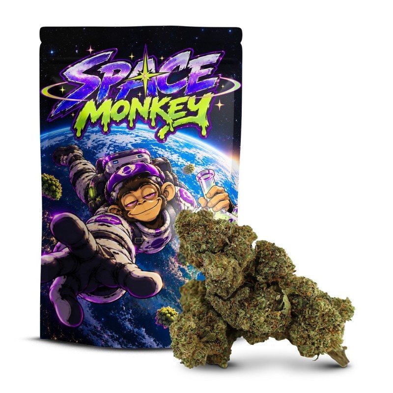 Space Monkey Delta-10 50 % | Kraftvolle Blüte | Sixty8