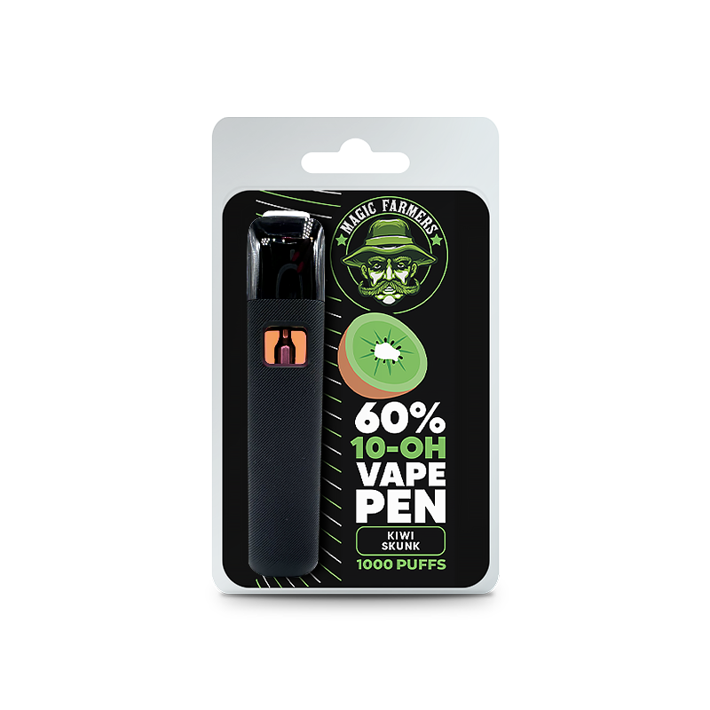 10-OH-HHC Vape Kiwi Skunk 60% 10-OH-HHC Einweg Pen (1000 Züge)