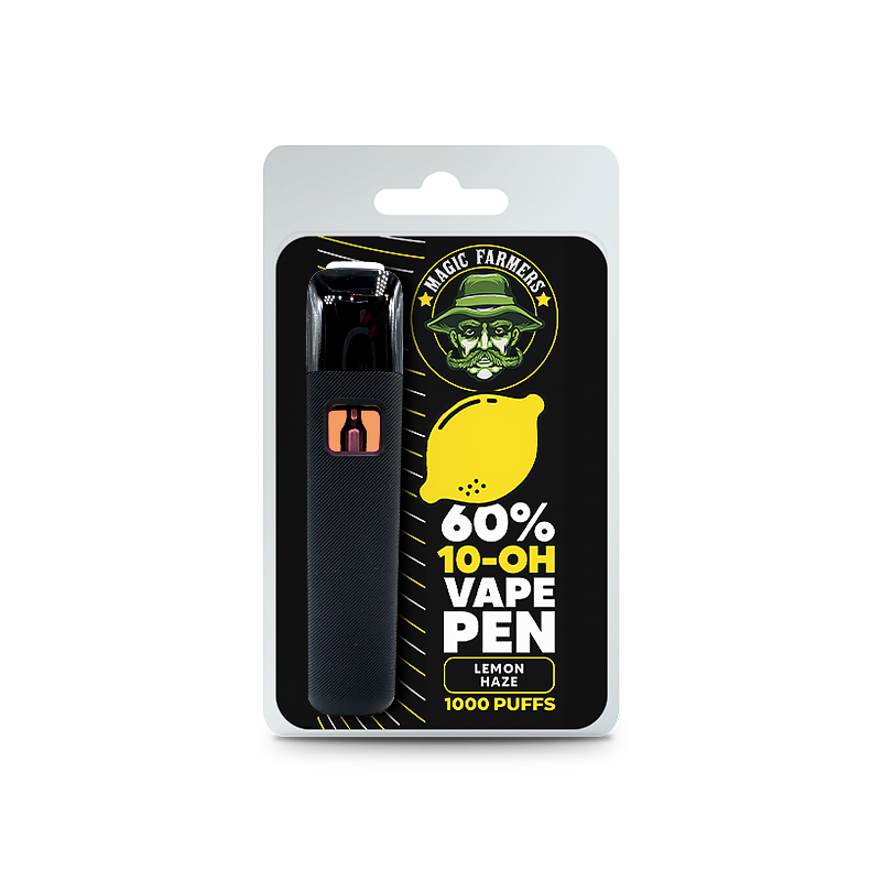 10-OH-HHC Vape Lemon Haze 60% 10-OH-HHC Einweg Pen (1000 Züge)