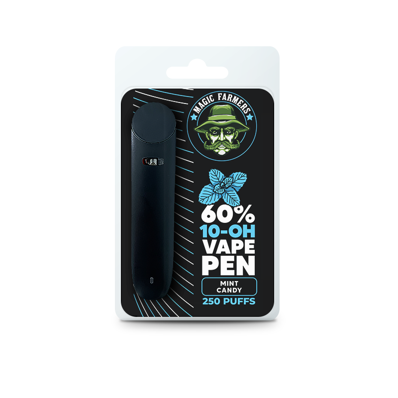 10-OH-HHC Vape Mint Candy 60% 10-OH-HHC Einweg Pen (250 Züge)