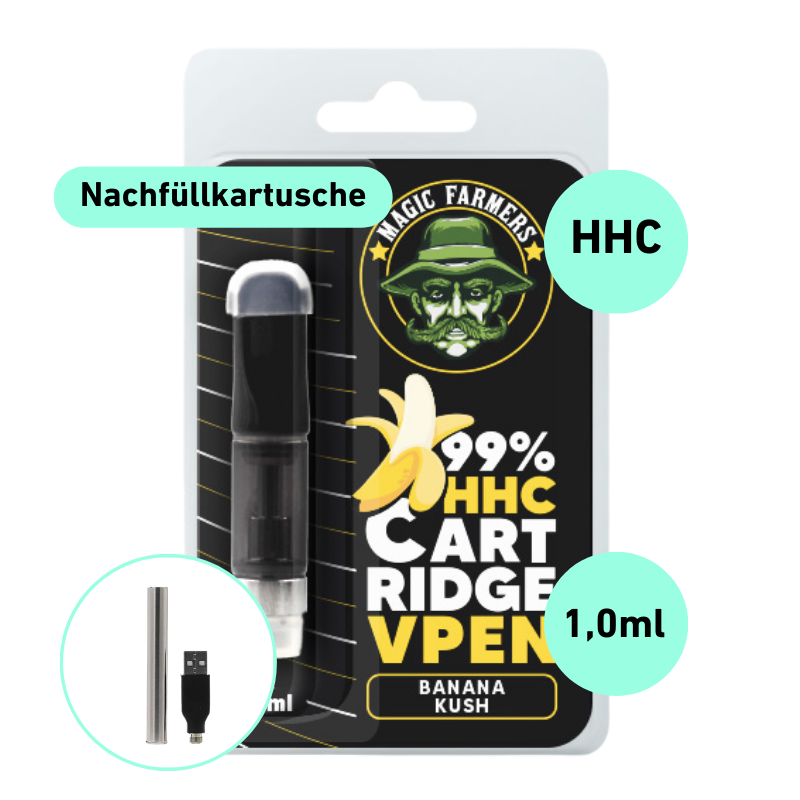 HHC Vape Banana Kush 99% HHC 1,0 ml