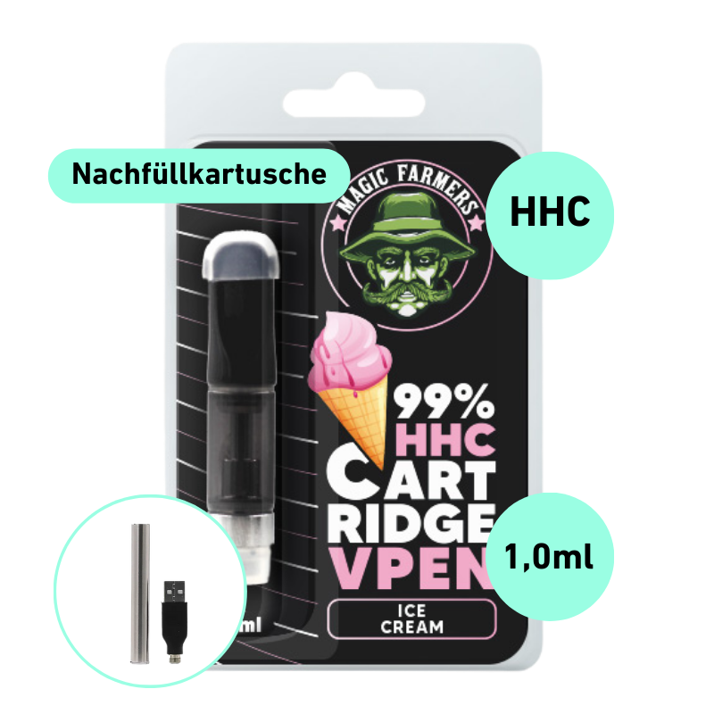 HHC Vape Ice Cream 99% HHC 1,0ml