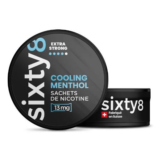 Sixty8 SNUS NICOTINE MENTHOL 1 pièce.