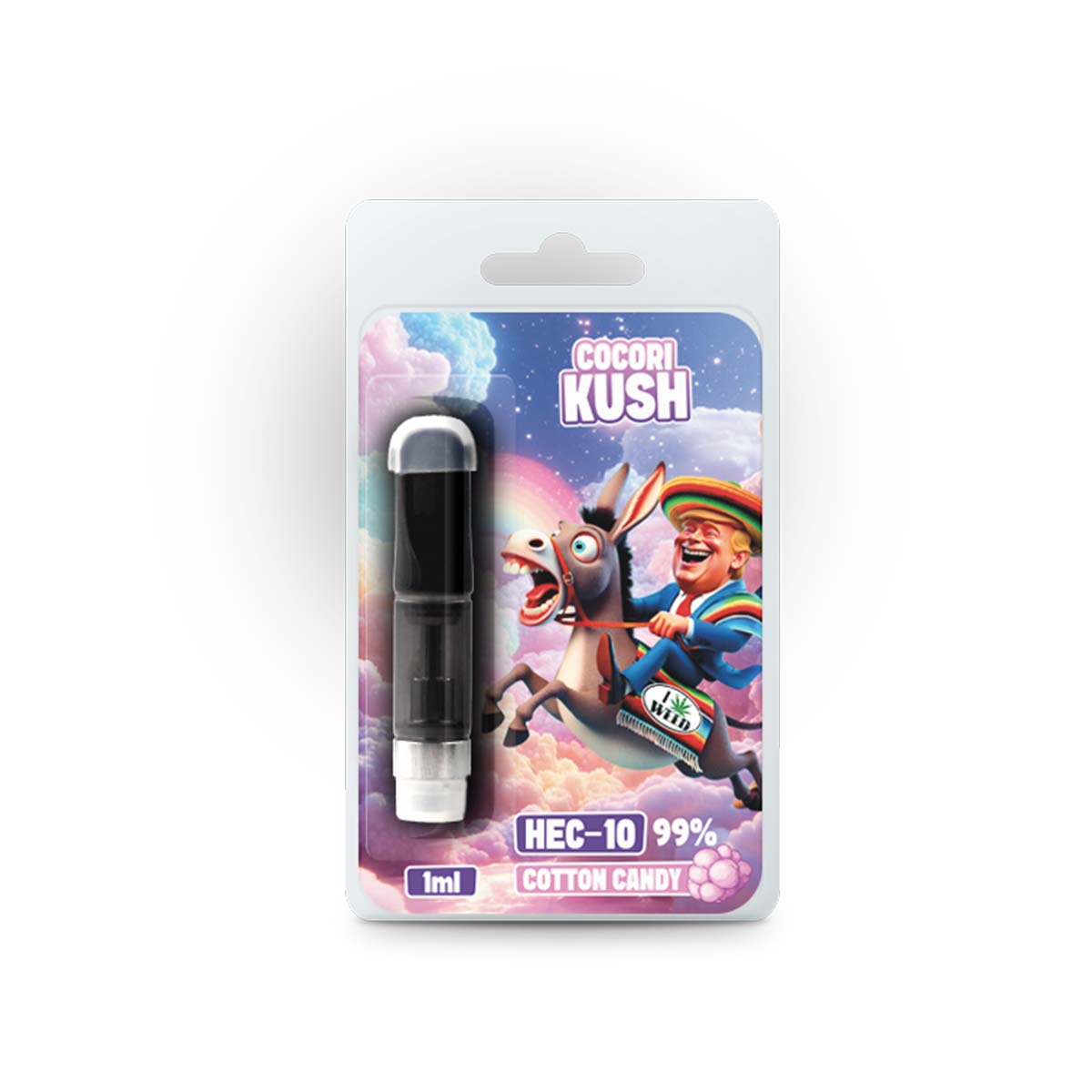 CARTRIDGE HEC-10 1ML COTTON CANDY 99%