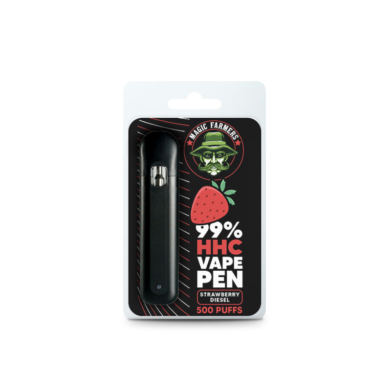 HHC Vape Strawberry Diesel 99% HHC Einweg Pen (500 Züge)