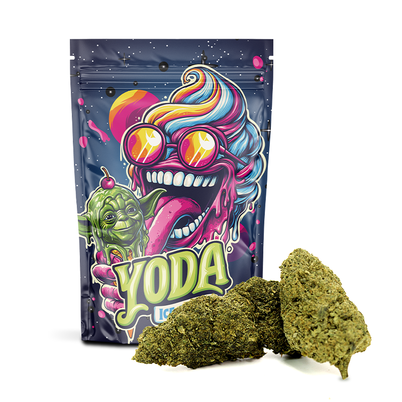 Yoda Ice Cream 10% THC-P flowers (1g-100g)