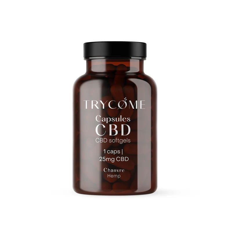 CBD capsules with CBD 5% 25MG - Trycome