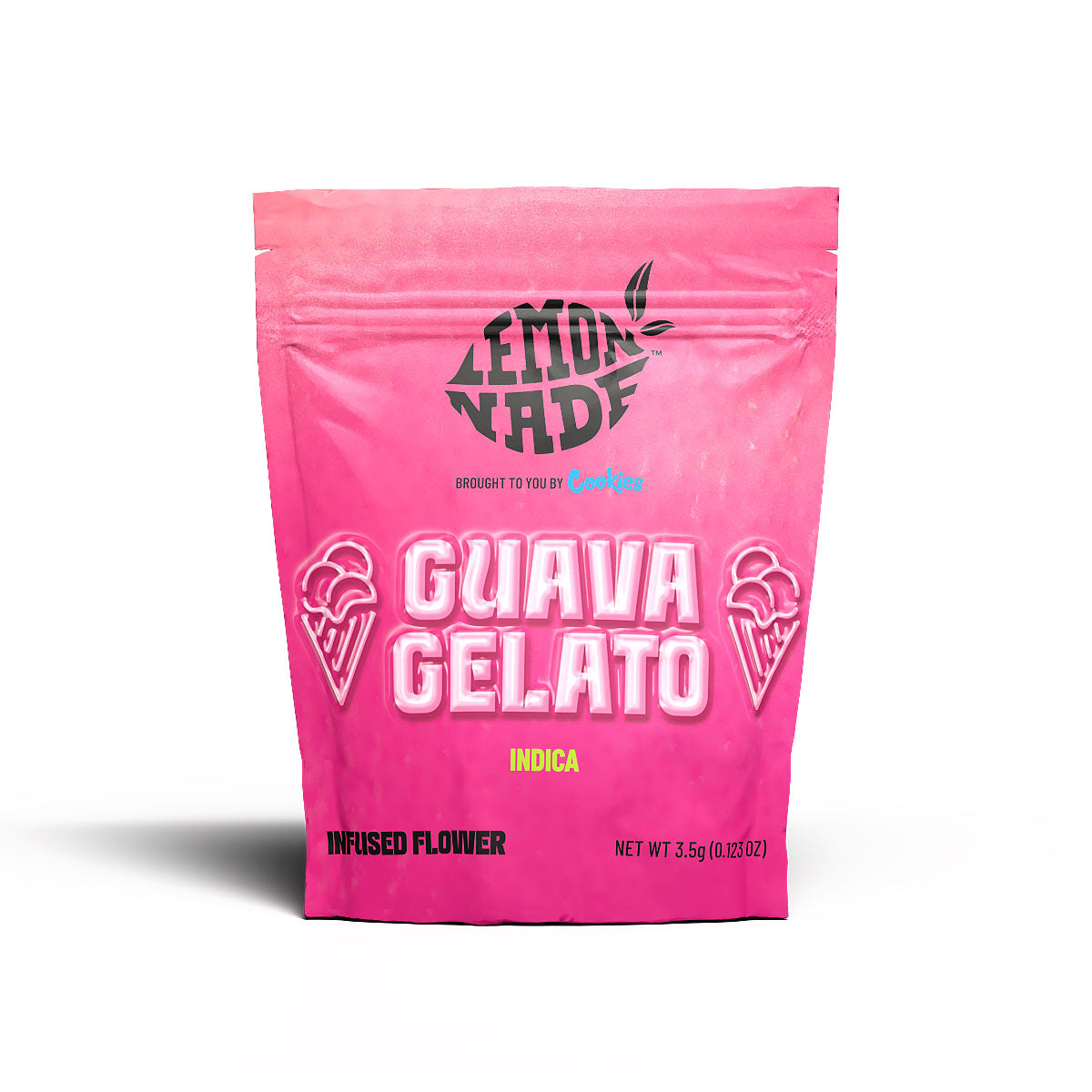 GUAVA GELATO BLÜTEN INFUSED LEMONADE BY COOKIES (3.5g - 28g)