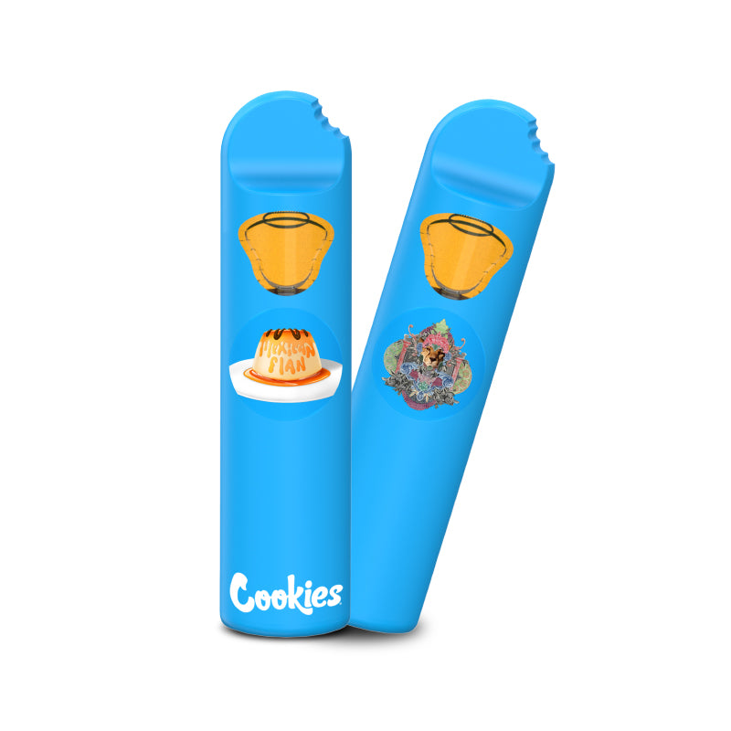 Cookies 2ml Dual Chamber Vape 99% Signature Blend - Mexican Flan & Cheetah Piss