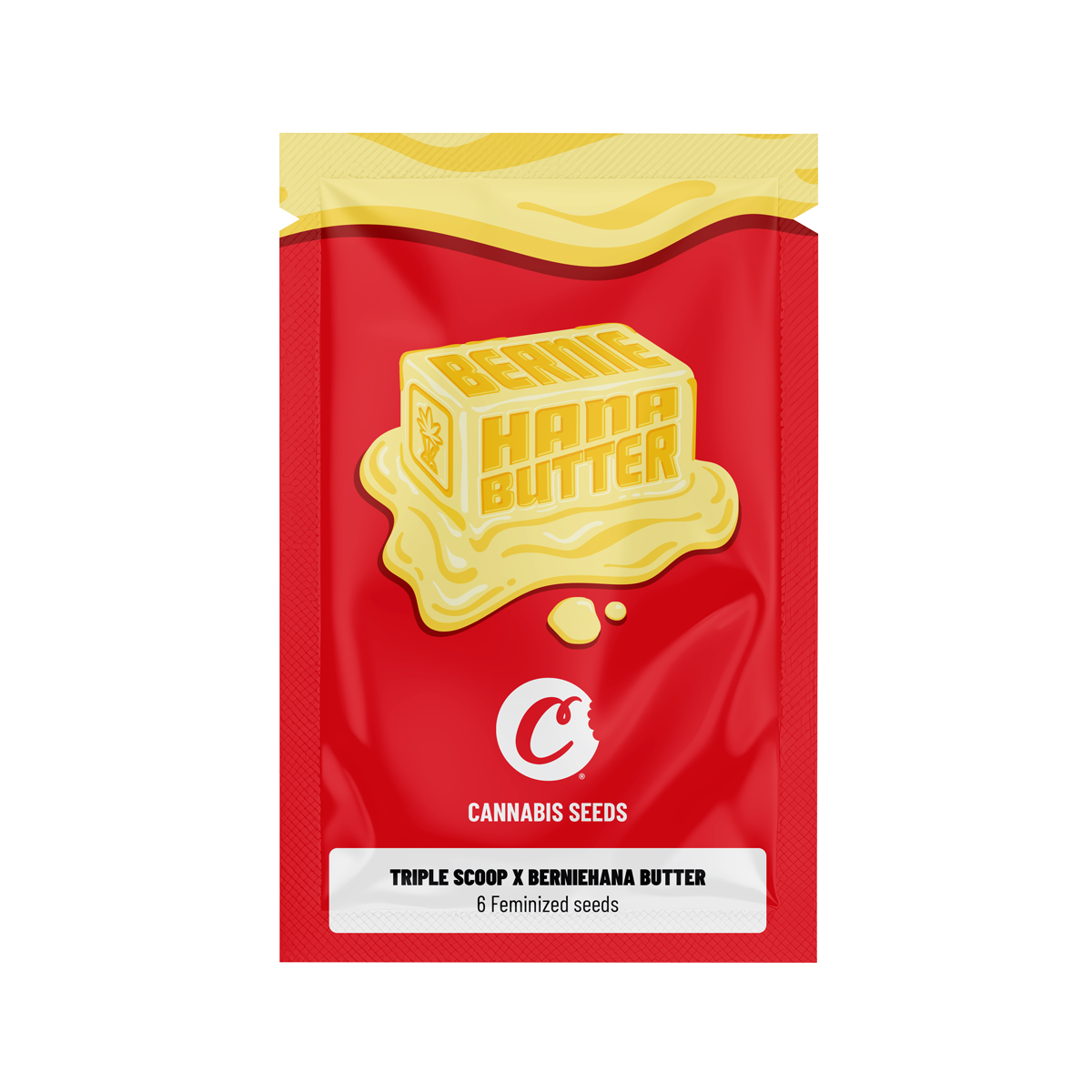Feminisierte Samen Triple Scoop x Berniahana Butter COOKIES (x6)