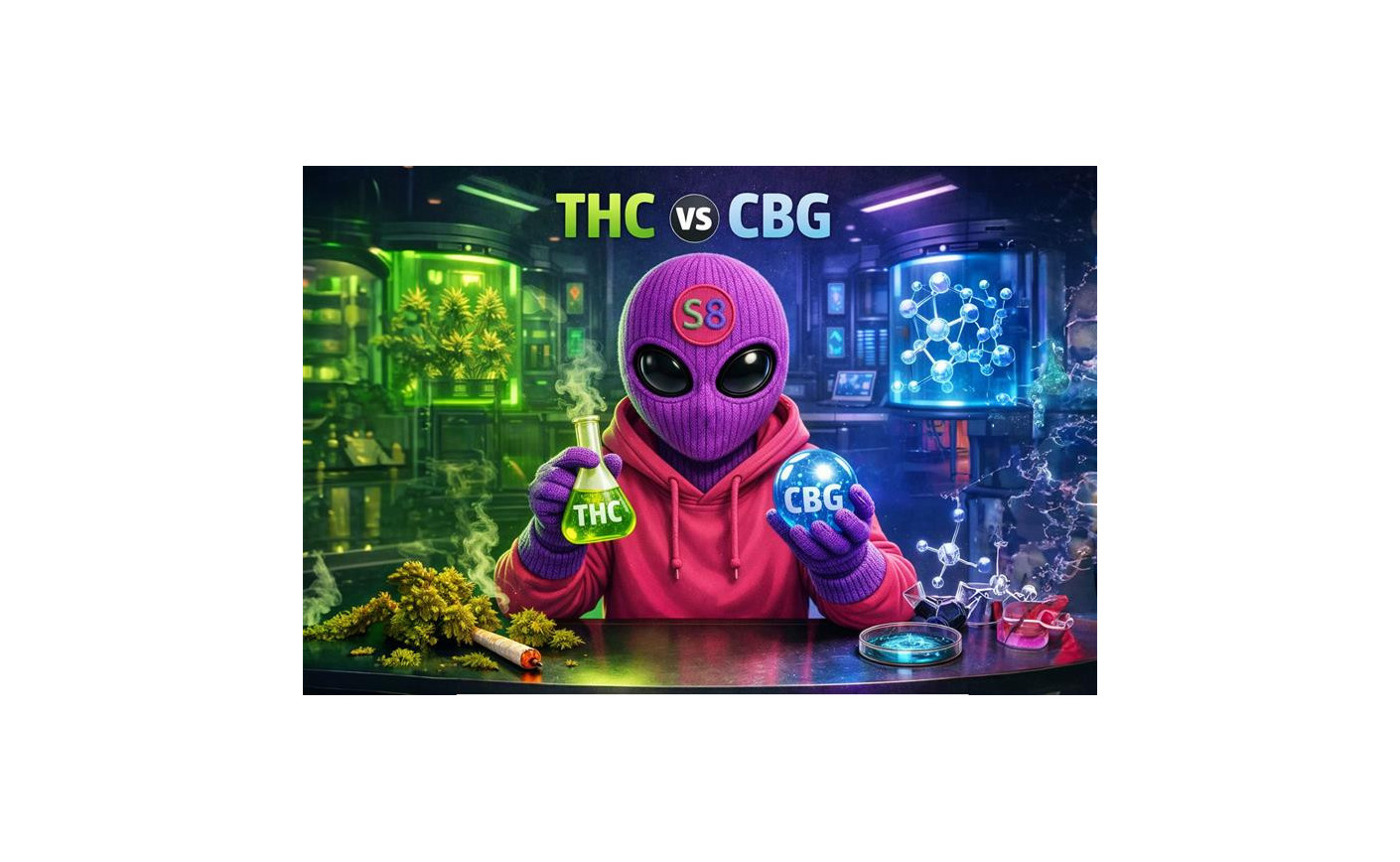 THC vs. CBG: Was sind die Unterschiede?